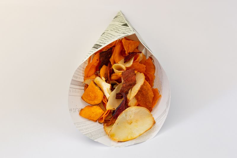 Cono de Chips Vegetales