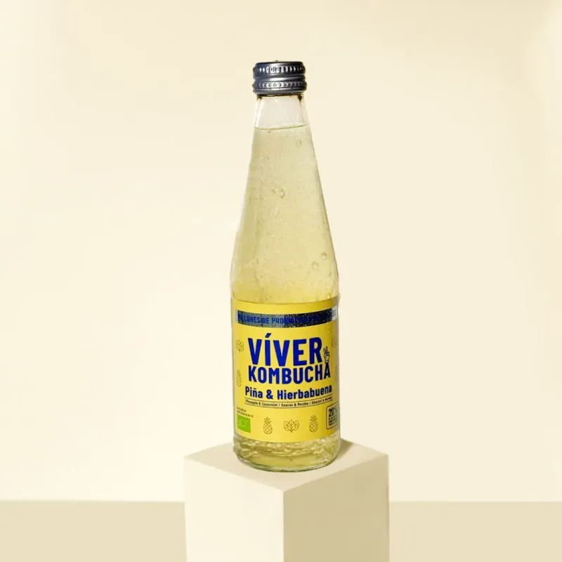 Kombucha Piña &amp; Hierbabuena