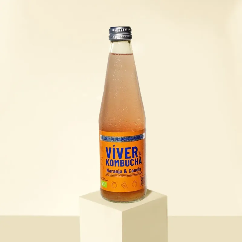 Kombucha Naranja y Canela
