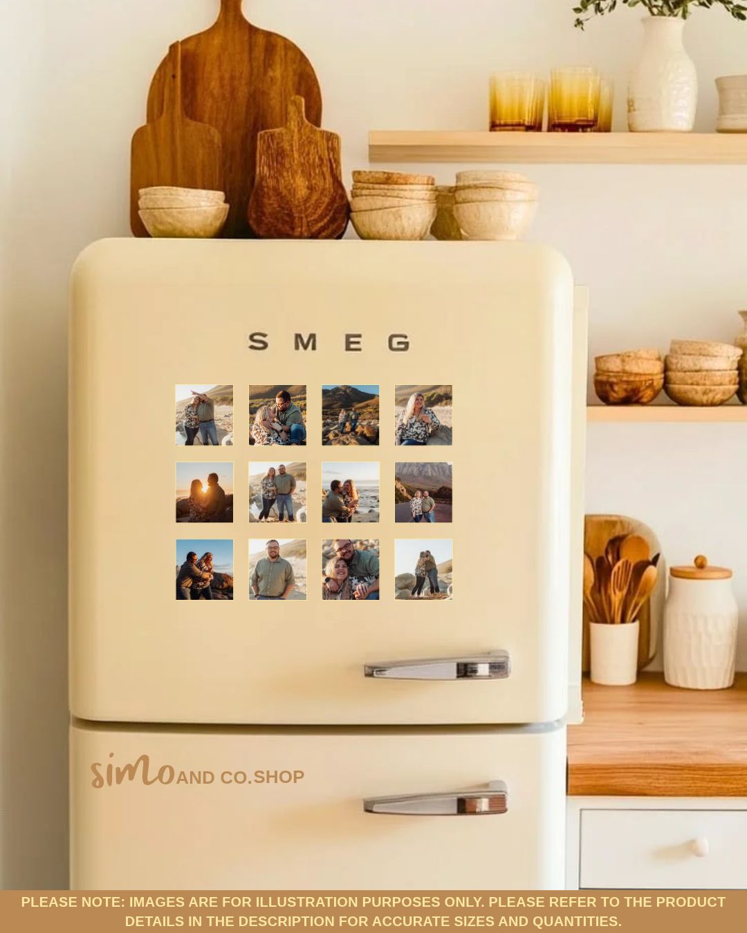 Magnet set of 12