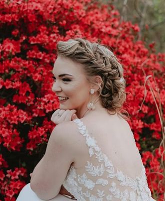 Bridesmaid clay earrings