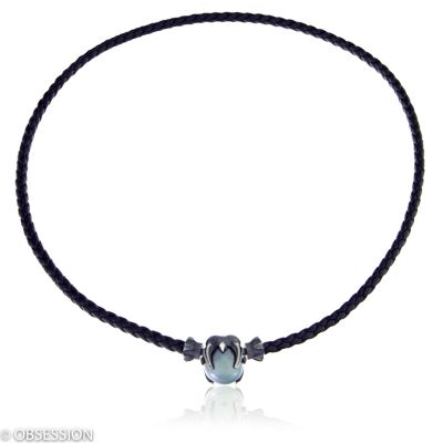 Ledercollier, Gremlin mit Tahitiperle