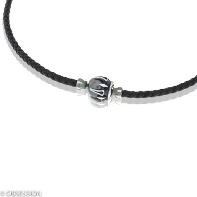 Ledercollier, Gremlin mit Tahitiperle