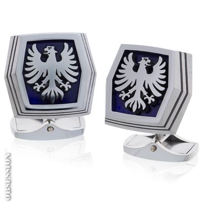 Transformer Manschettenknöpfe mit Wappen