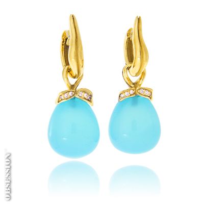 Kreole mit Einhänger, Mermaid