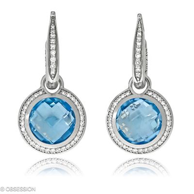 Kreole mit Einhänger, Fatima mit Topas