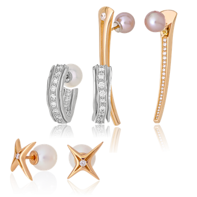 Wende-Ohrschmuck