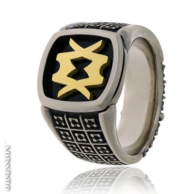 Monogrammring, Matrix mit Monogramm