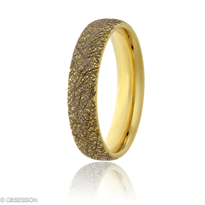 Partnerring Anniversary in Gelbgold, in der Ausführung ohne Edelsteine, ohne Brillanten