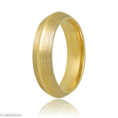 Partnerring Trinity in Gelbgold, in der Ausführung ohne Edelsteine, ohne Brillanten
