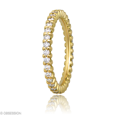 Alliance Anniversary in Gelbgold mit 35 Brillant H si