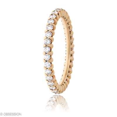 Anniversary Alliance in Rotgold, mit einer Ringbreite von 2.7mm und einer Ringgrösse von 52