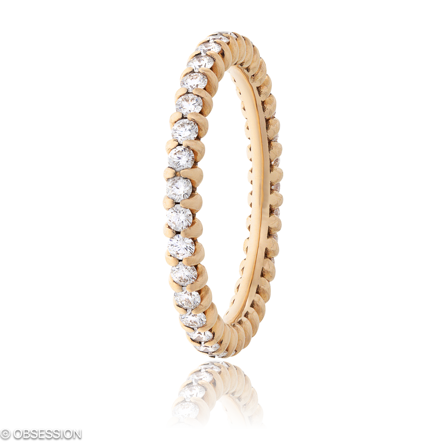 Anniversary Alliance in Rotgold, mit einer Ringbreite von 2.7mm und einer Ringgrösse von 52