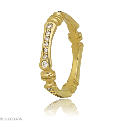 Alliance Gremlin-Baby in Gelbgold mit 28 Brillant H si