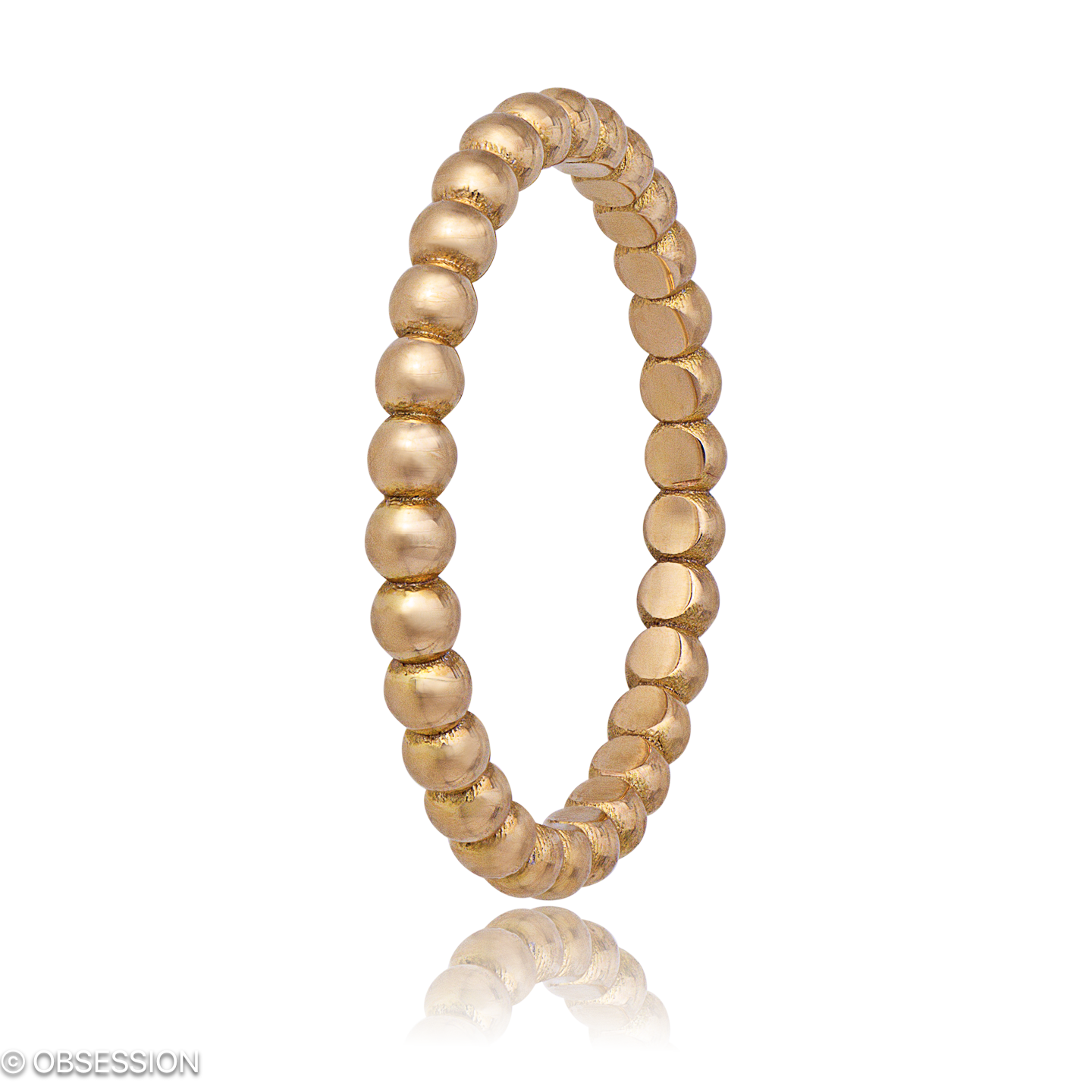 Point Alliance in Rotgold, mit einer Ringbreite von 2.3mm und einer Ringgrösse von 52