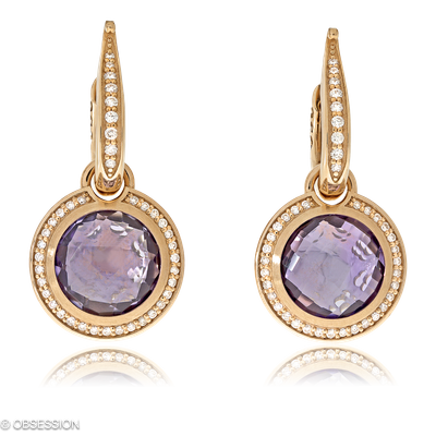 Fatima Kreole mit Einhänger in Rotgold