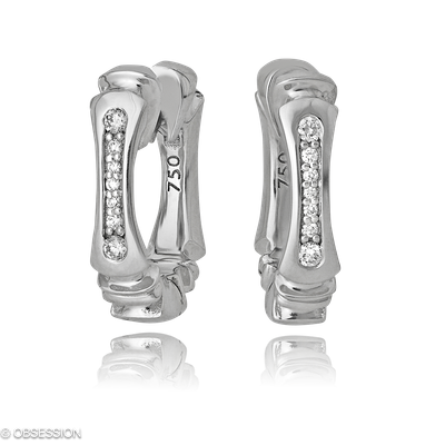 Gremlin Kreole in Weissgold