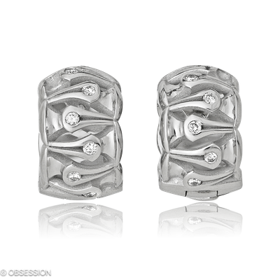 Gremlin Kreole in Weissgold