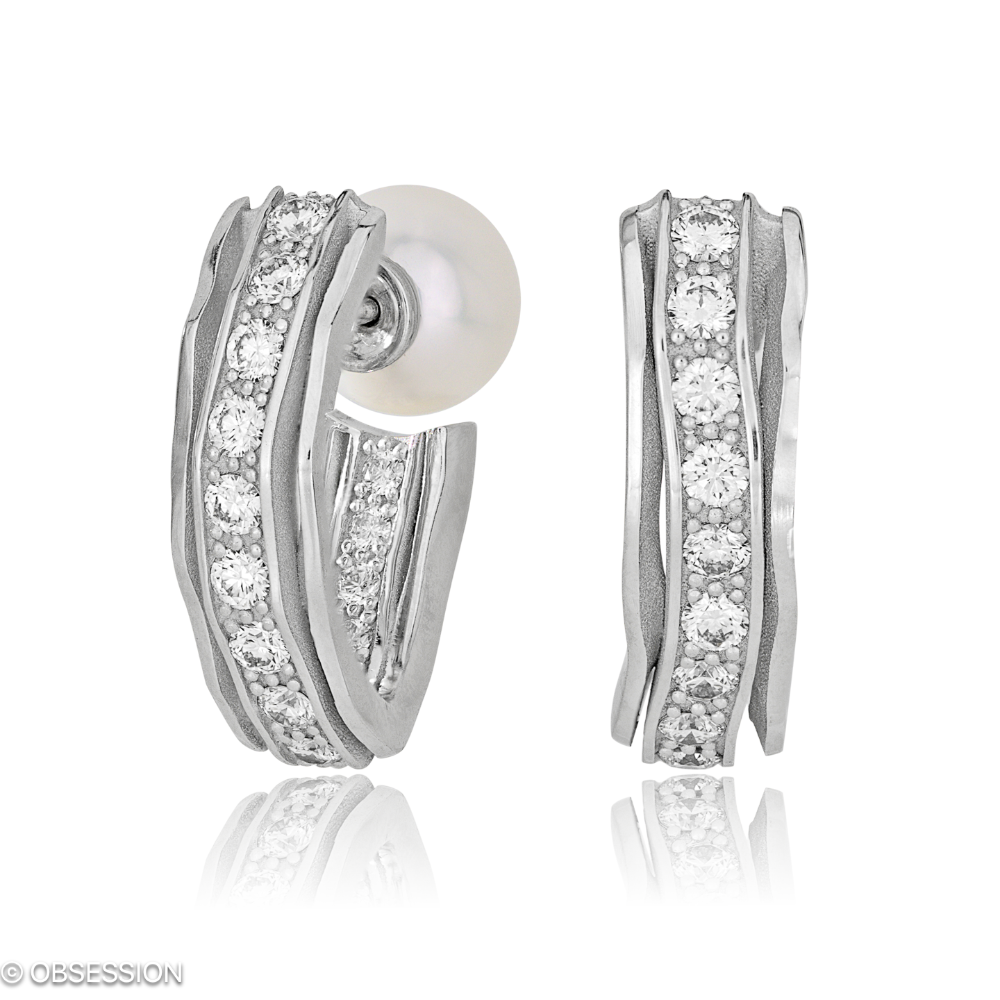 Himalaja Kreole in Weissgold