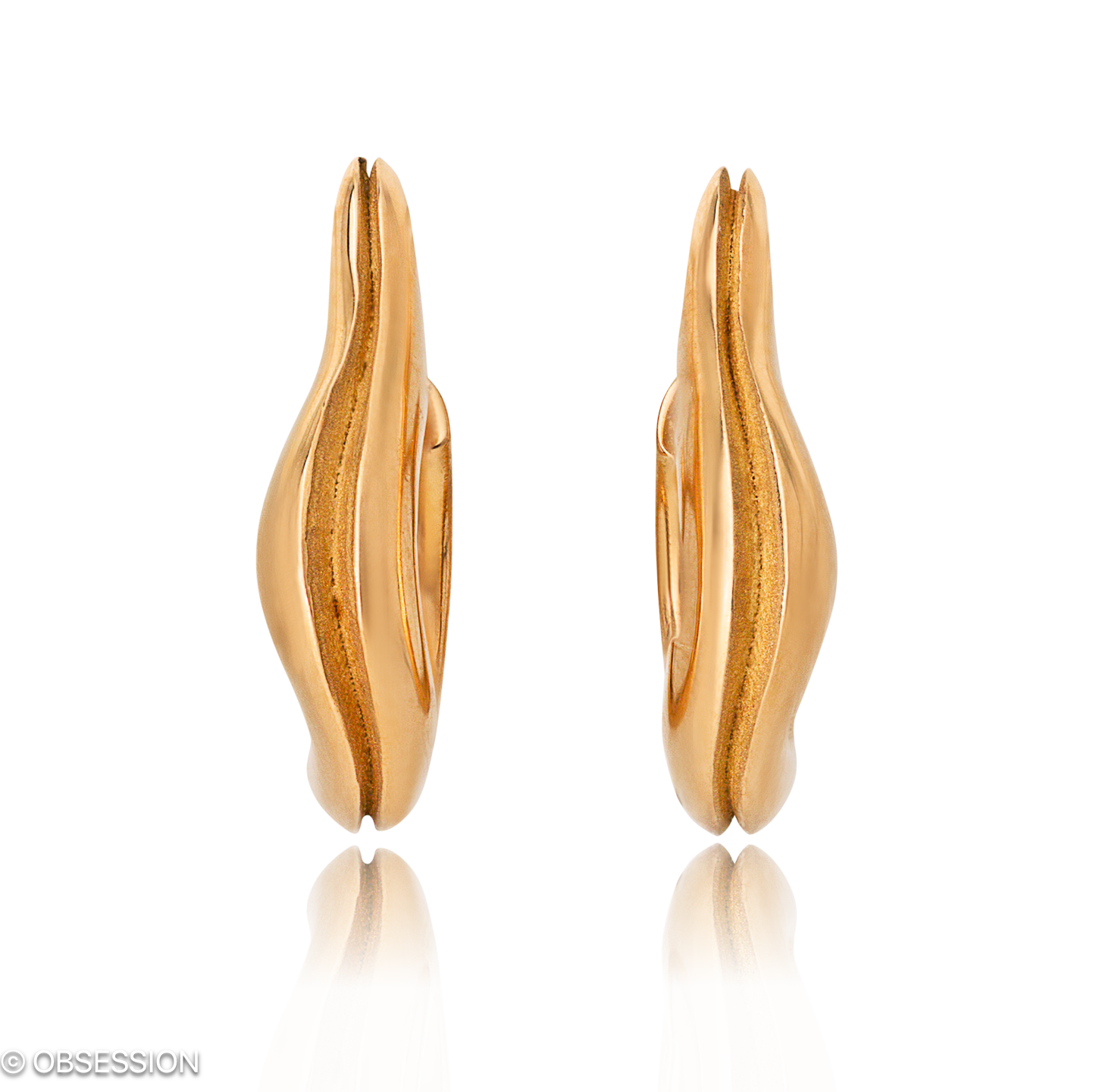 Mermaid Kreole in Rotgold