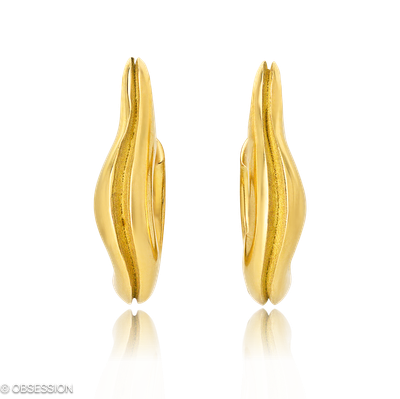 Mermaid Kreole in Gelbgold