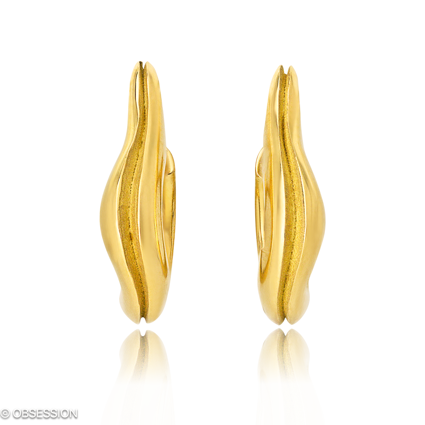 Mermaid Kreole in Gelbgold