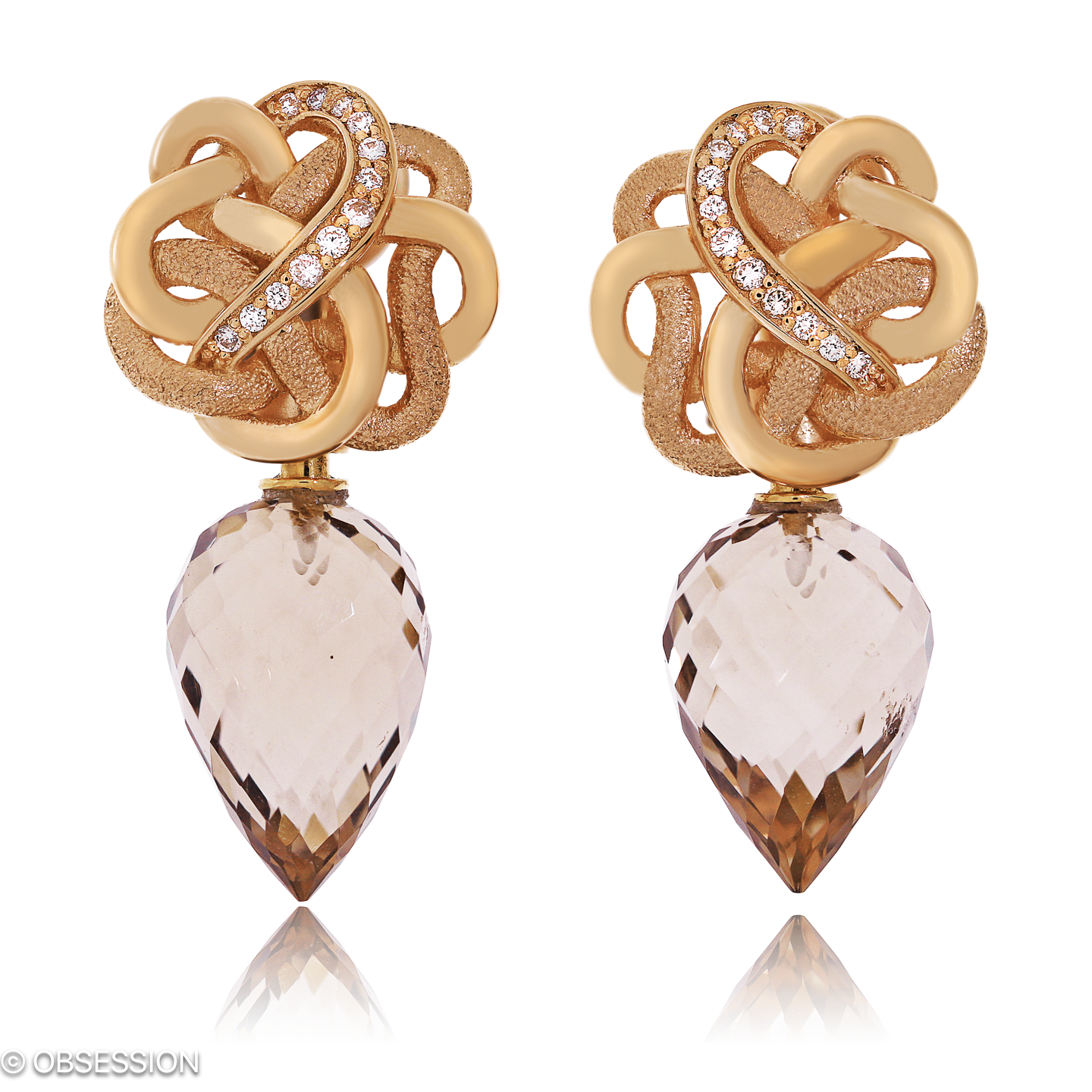 Unendliche Geschichte Ohrclip in Rotgold