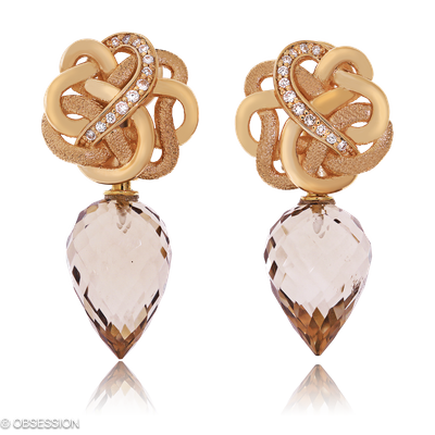 Unendliche Geschichte Ohrclip in Rotgold