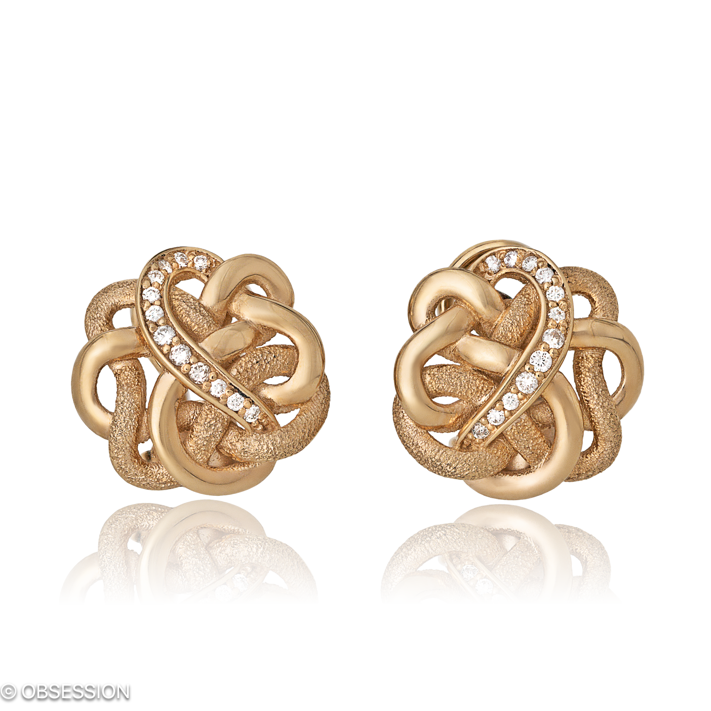 Unendliche Geschichte Ohrclip in Rotgold