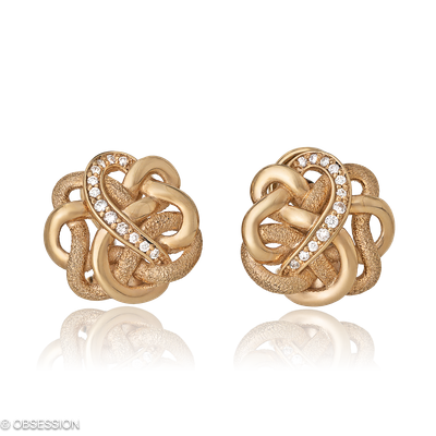 Unendliche Geschichte Ohrclip in Rotgold