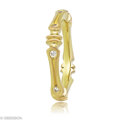 Alliance Gremlin-Baby in Gelbgold mit 8 Brillant H si