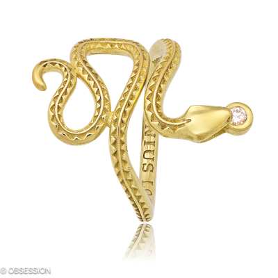 Ottergold Schmuckring in Gelbgold, mit einer Ringbreite von mm und einer Ringgrösse von 52