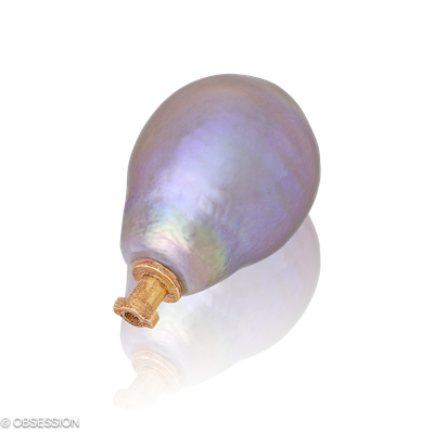 Perleinhänger Anhänger in Rotgold