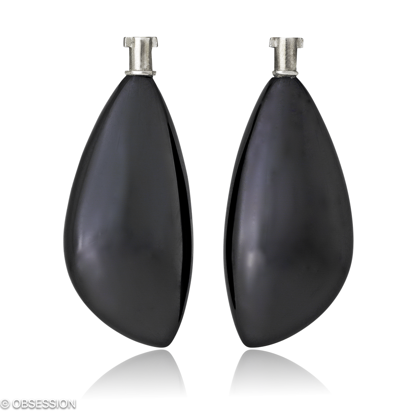 Ohrschmuck, Edelsteineinhänger mit Spinell