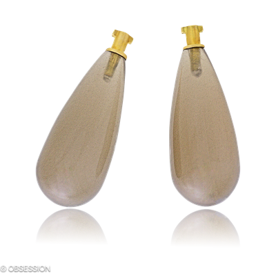 Ohrschmuck, Edelsteineinhänger mit Mondstein