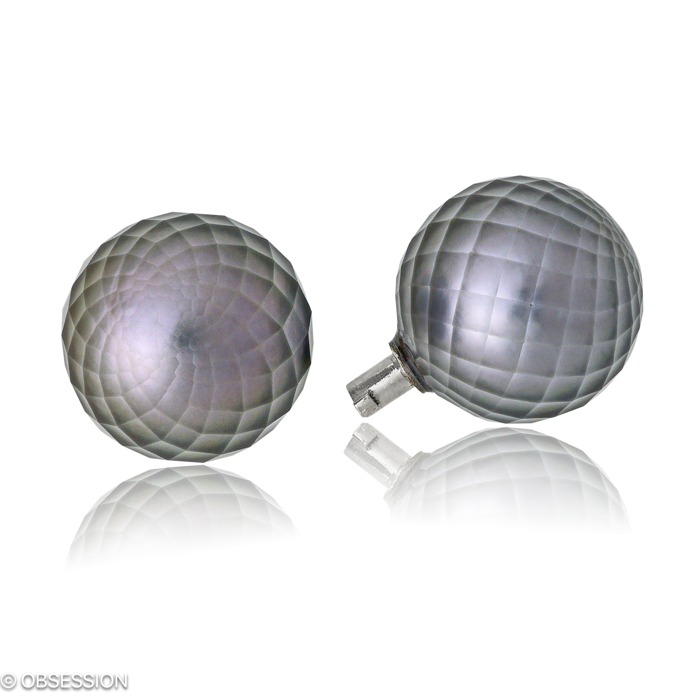 Ohrschmuck, Perleinhänger mit Tahitiperle