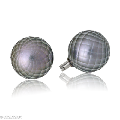 Ohrschmuck, Perleinhänger mit Tahitiperle