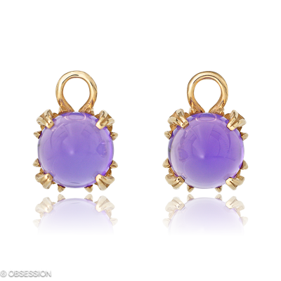 Gremlin Ohrhänger in Rotgold