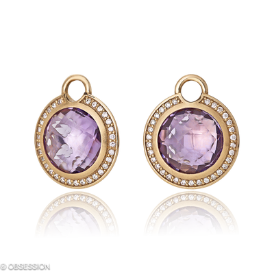 Fatima Ohrhänger in Rotgold