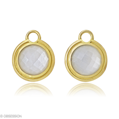 Fatima Ohrhänger in Gelbgold