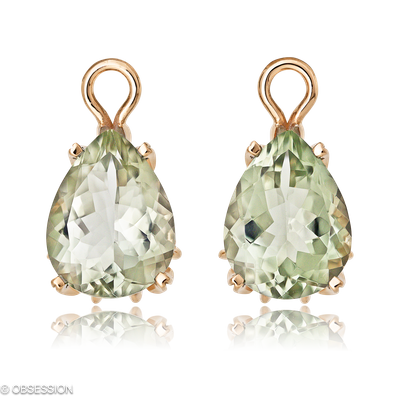 Gremlin Ohrhänger in Rotgold