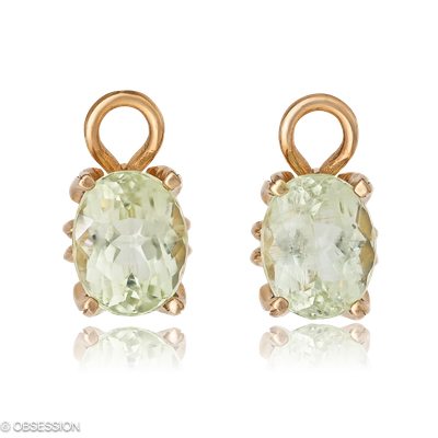 Gremlin Ohrhänger in Rotgold