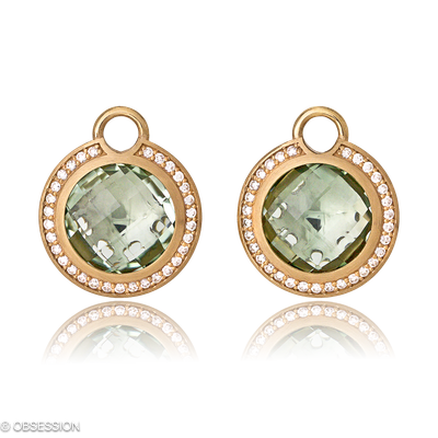 Fatima Ohrhänger in Rotgold