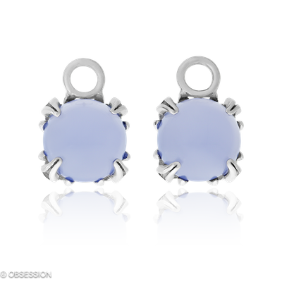 Gremlin Ohrhänger in Weissgold