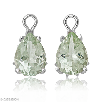 Gremlin Ohrhänger in Weissgold