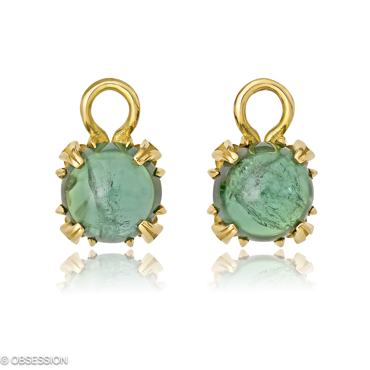 Gremlin Ohrhänger in Gelbgold