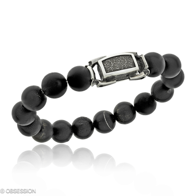 Gremlin Steinarmband in Silber, mit einer Breite von 14mm, geeignet für einen Armumfang von 185mm.