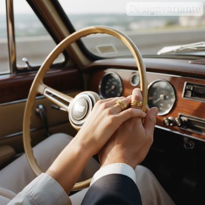 Bewegte durchbrochene breite Weissgold Eheringe mit welligen Bewegungen, Damenring mit Brillant Pav…