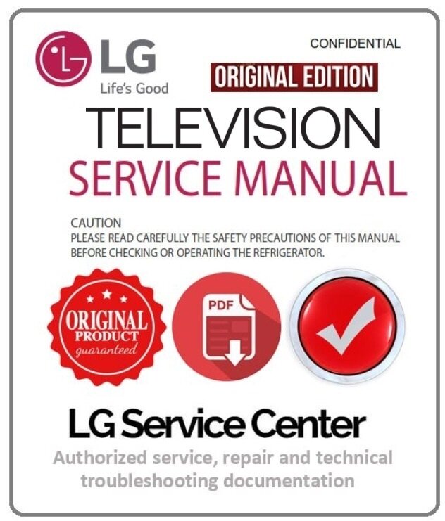 LG 60LN5400 UA TV Service Manual and Repair Guide