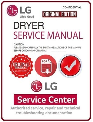 LG TDV1015-EM Dryer Service Manual